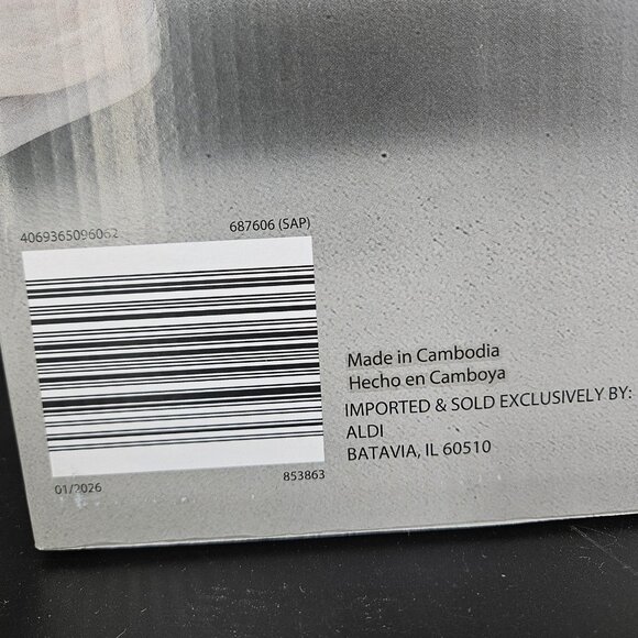 Aldi Black 22" Foldable Rolling Tote Shopping Bag Wheels Grocery Cart Dupe Pull - Picture 9 of 10